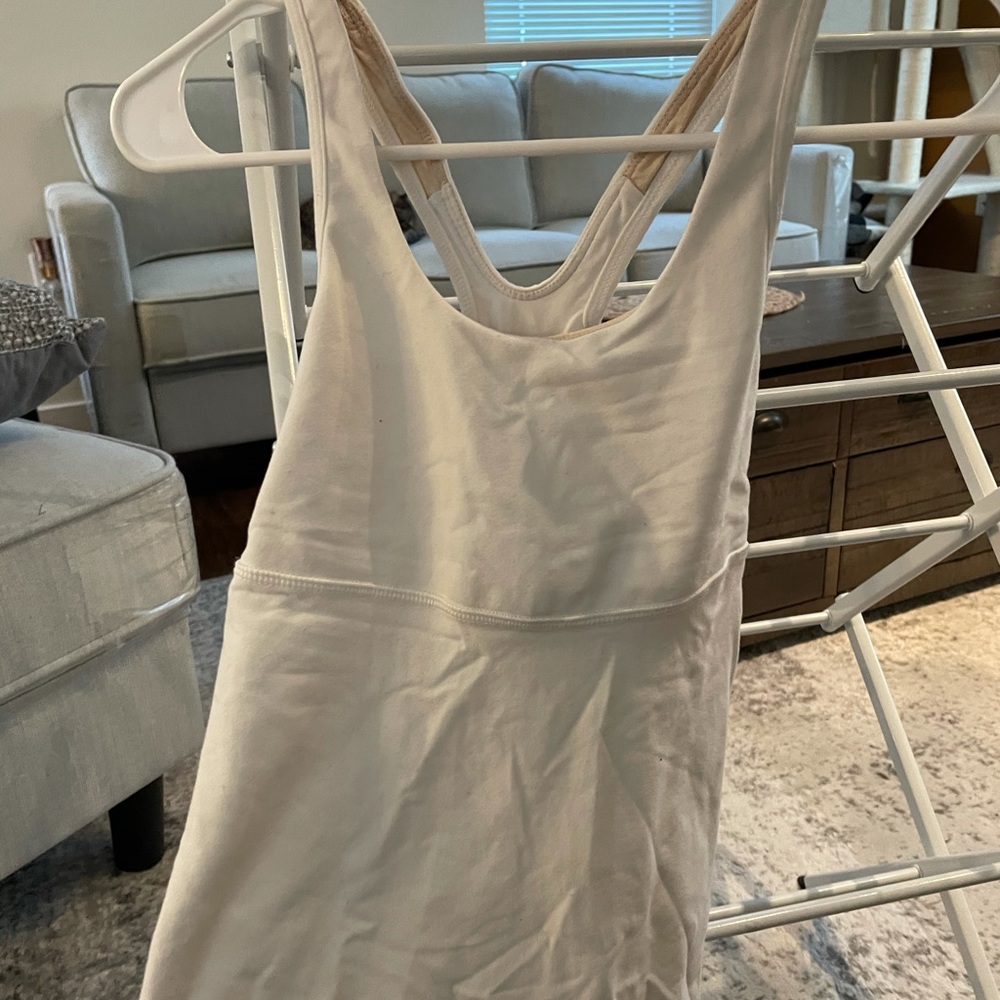 Lululemon white tank